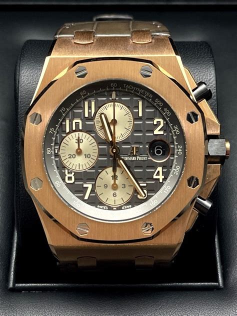 PAPERS Audemars Piguet Royal Oak Offshore Ruthenium Rose 